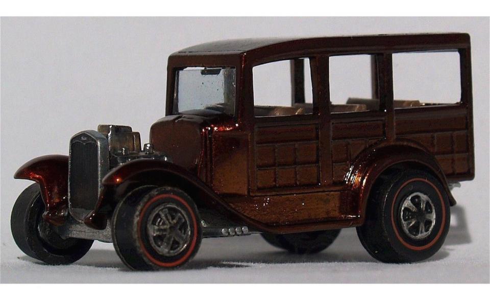 <p>Issued as part of the 1969 Hot Wheels series, the brown '31 Woody is considered by some redline experts to be extremely rare. Many guesstimate that fewer than a few dozen exist, a number that includes some prototypes. </p>