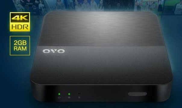 圖／免繳月租費，OVO推第二代電視盒M2V。(OVO官網)