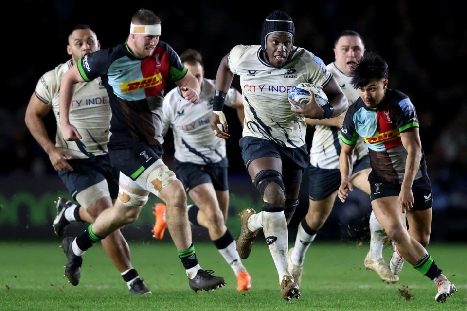 Maro Itoje is expected to stay at Saracens (Getty Images)