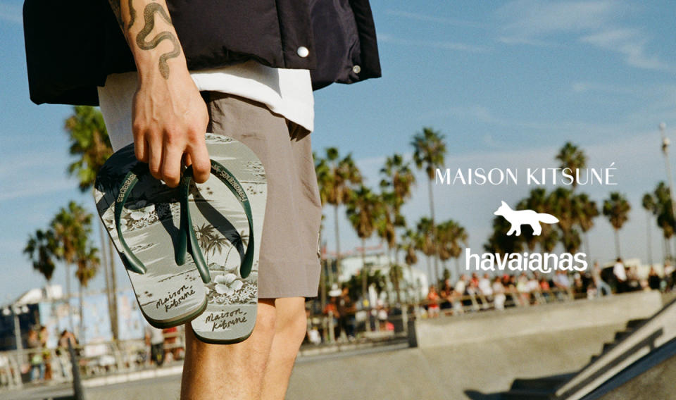 Havaianas and Maison Kitsuné drop a new collab