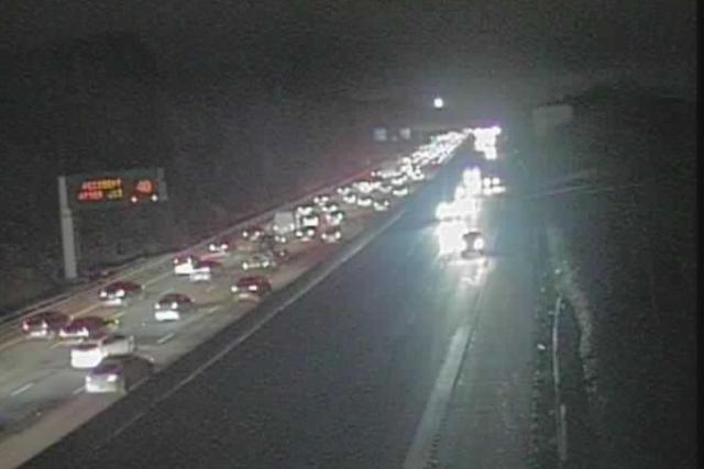 M27 closed by police after serious multi vehicle crash