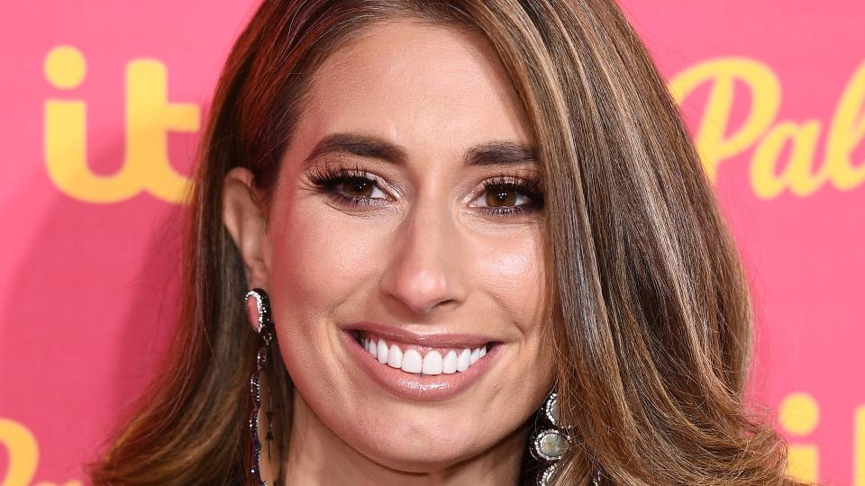 Stacey Solomon smiling