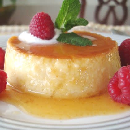 Apple and Quinoa Flan