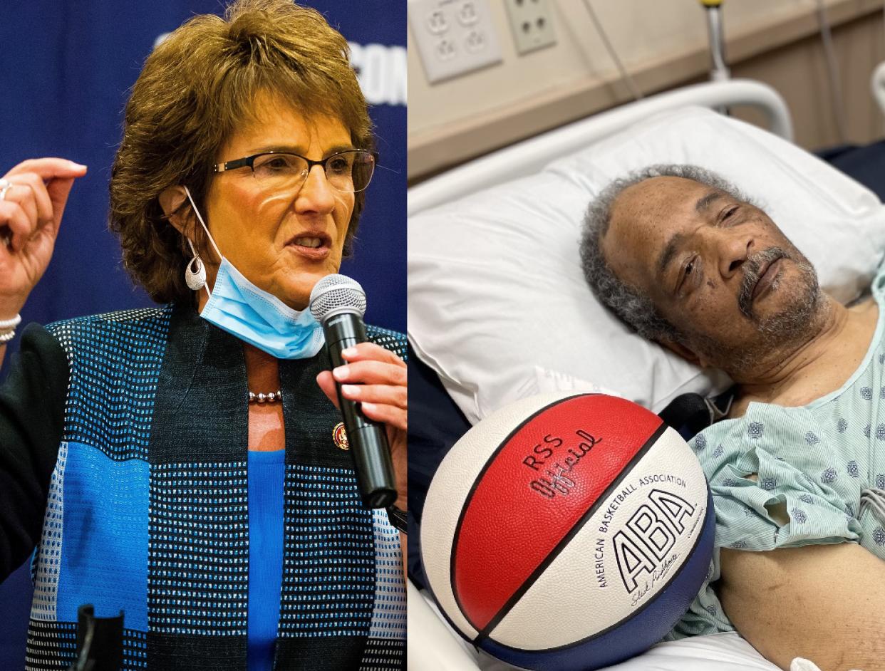 U.S. Rep. Jackie Walorski and American Basketball Association pioneer Sam Smith were among the notable Hoosiers who died in 2022. (Photo: South Bend Tribune and Dropping Dimes Foundation)