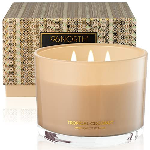 13) 96NORTH Luxury Coconut Soy Candle