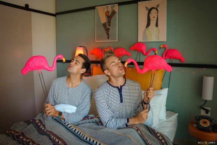 Amazing Race Winners Take a Tour of Proudly Weird and Queer Portland; Here they Get Flocked at the Moxy Hotel