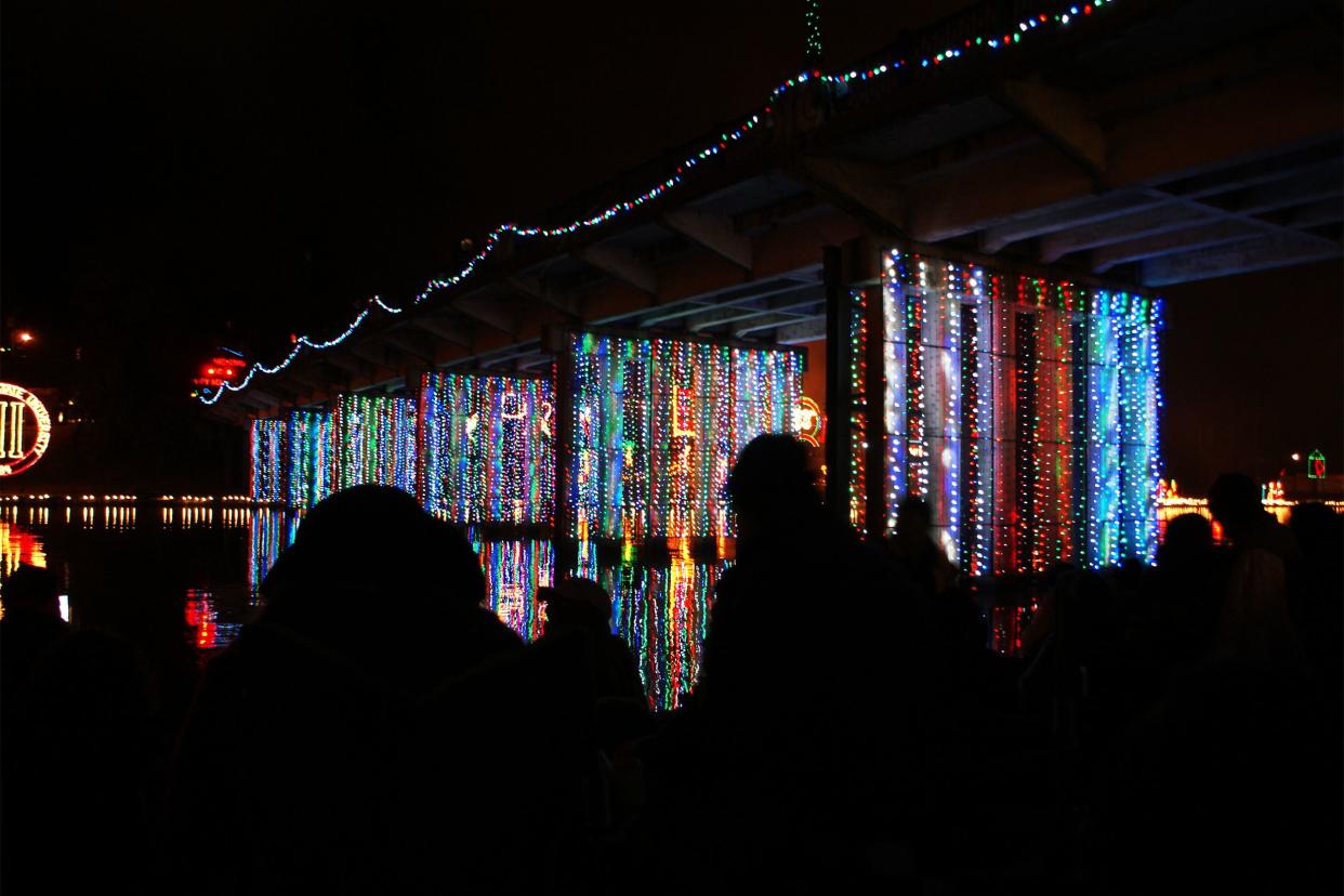 Natchitoches, Louisiana christmas lights