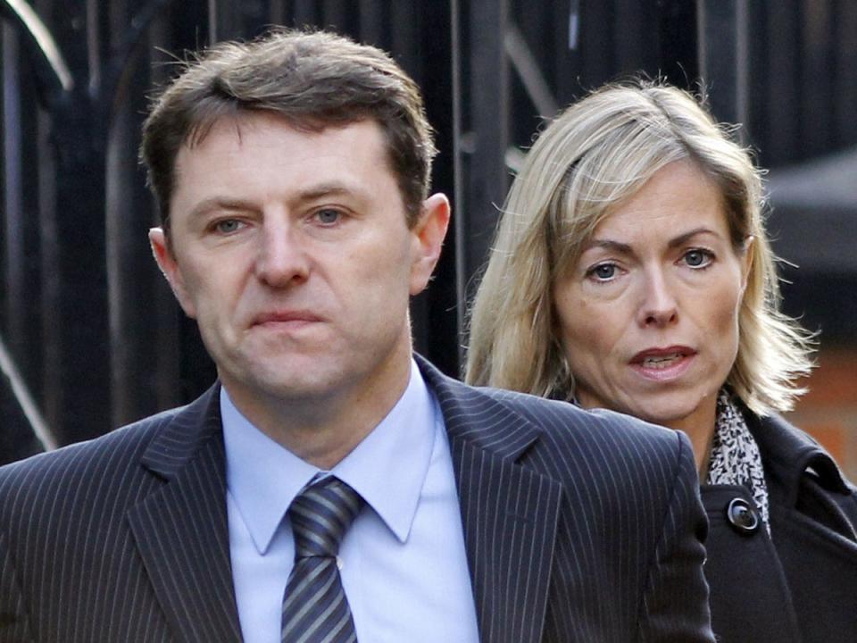 Gerry and Kate McCann (AP)