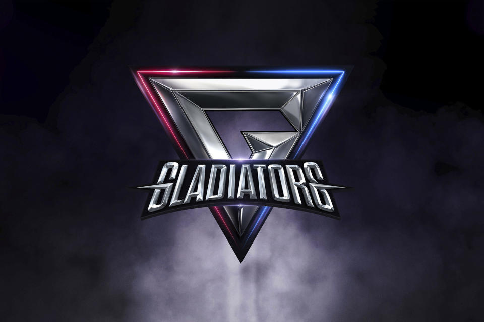 The Gladiators logo. (BBC/Hungry Bear Media)