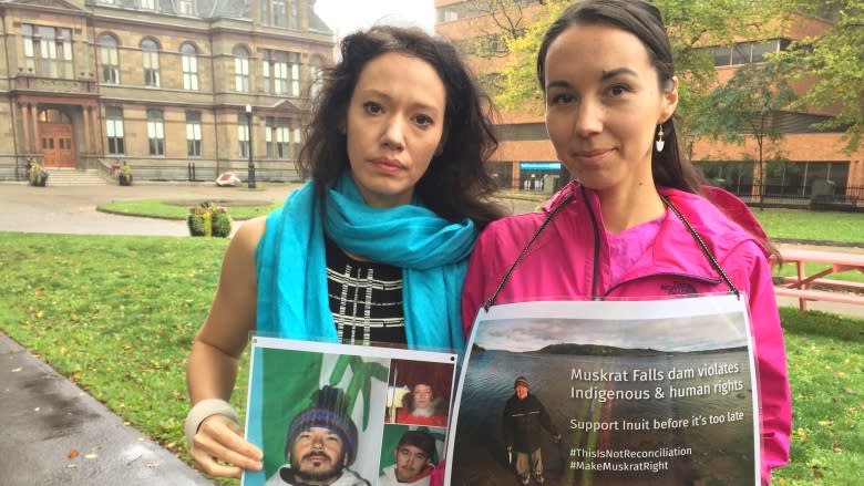 Impact of Muskrat Falls a Nova Scotia problem, protesters say