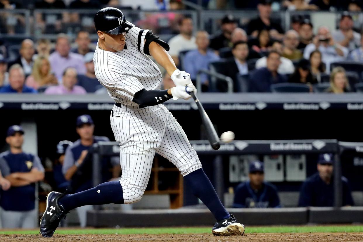 It looks like Aaron Judge will be taking his slugging prowess overseas in 2019. (Getty)
