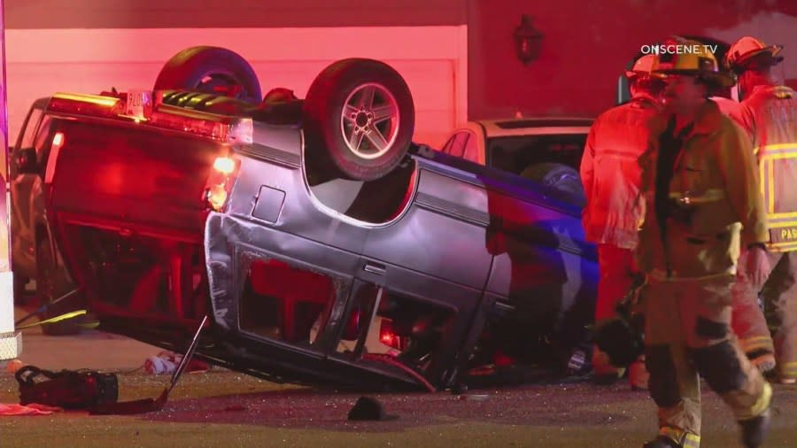 Pursuit of suspected DUI driver ends with suspect, police cruiser smashing into each other 