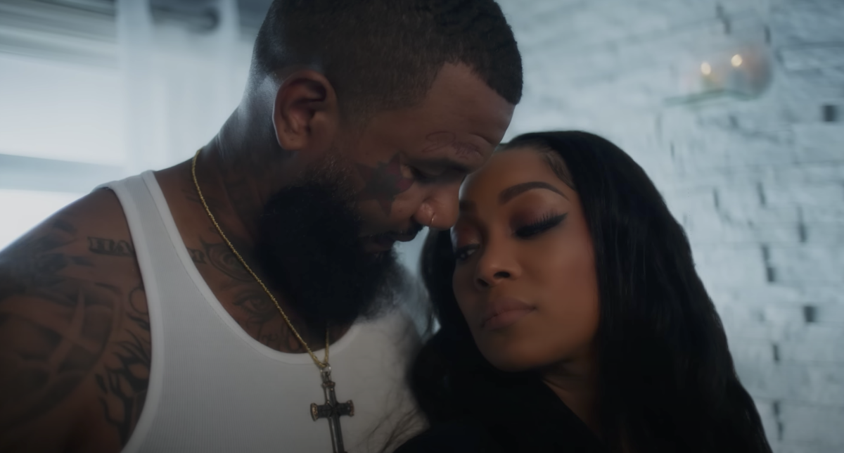 Monica And The Game Get Cozy In “Letters” Music Video