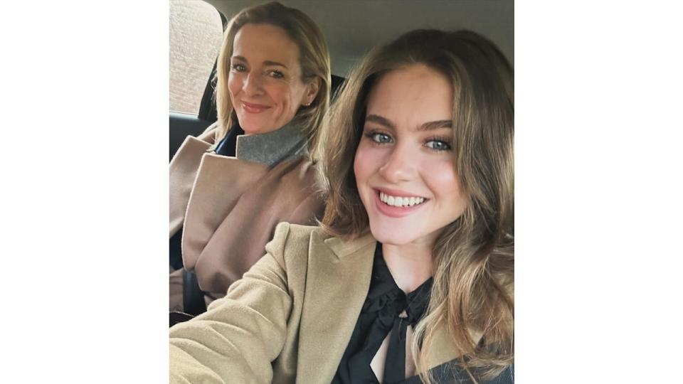 Lois and Gabby Logan selfie