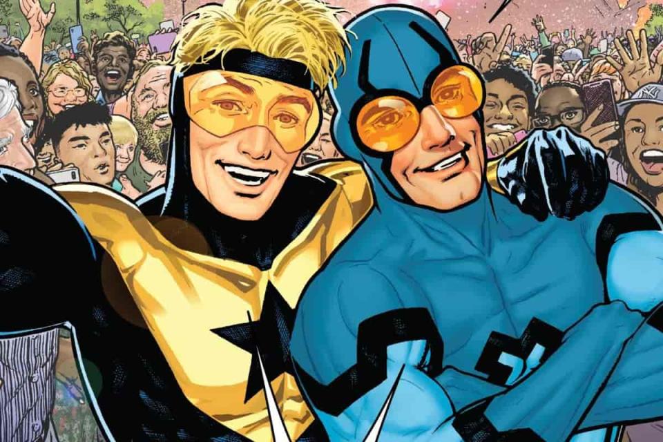 Booster Gold y Blue Beetle Ted Kord