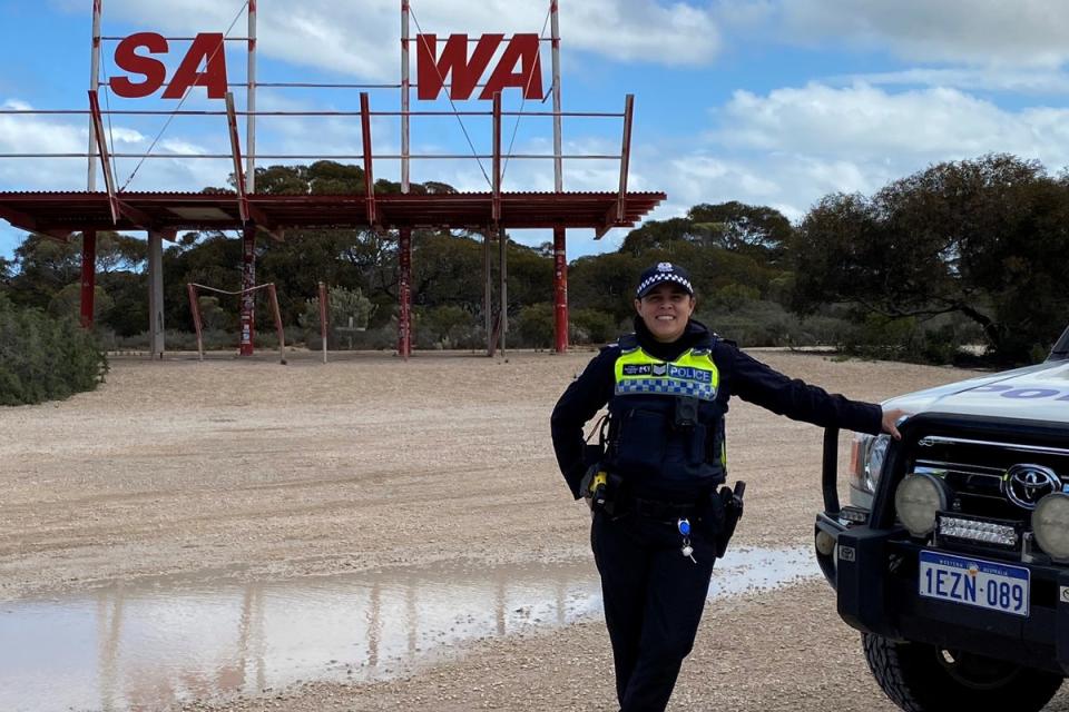 Former Met officer Tanya Tidey moved Down Under in a previous recruitment round (Western Australia Police)