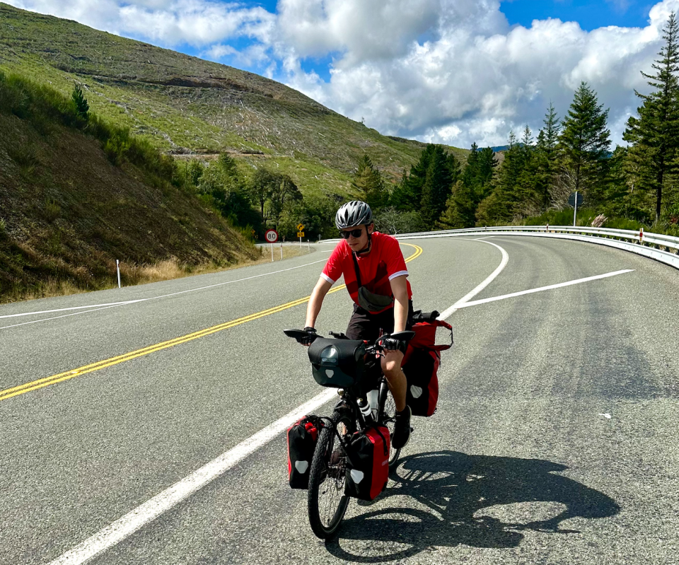 Ein paar Monate nur Radfahren: Diesen Traum hat sich Benedikt Weimer erfüllt. - Copyright: Benedikt Weimer