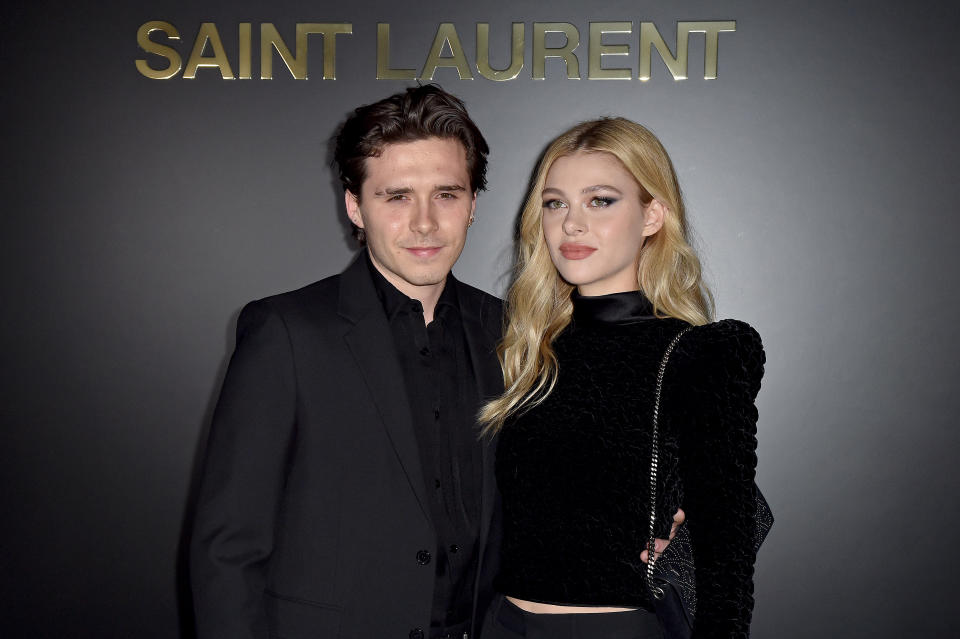 Brooklyn Beckham and Nicola Peltz announced their engagement on July 11, 2020. (Photo: Dominique Charriau/WireImage)