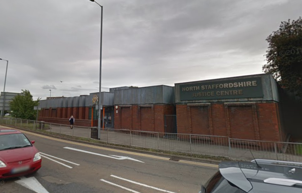 Thompson was found guilty at North Staffordshire Justice Centre. (Google)