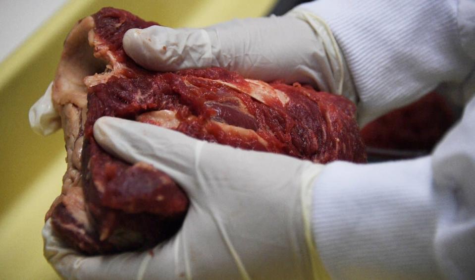 La Chine est le deuxième acheteur de viande de boeuf brésilienne, derrière Hong Kong,. - Vanderlei Almeida- AFP