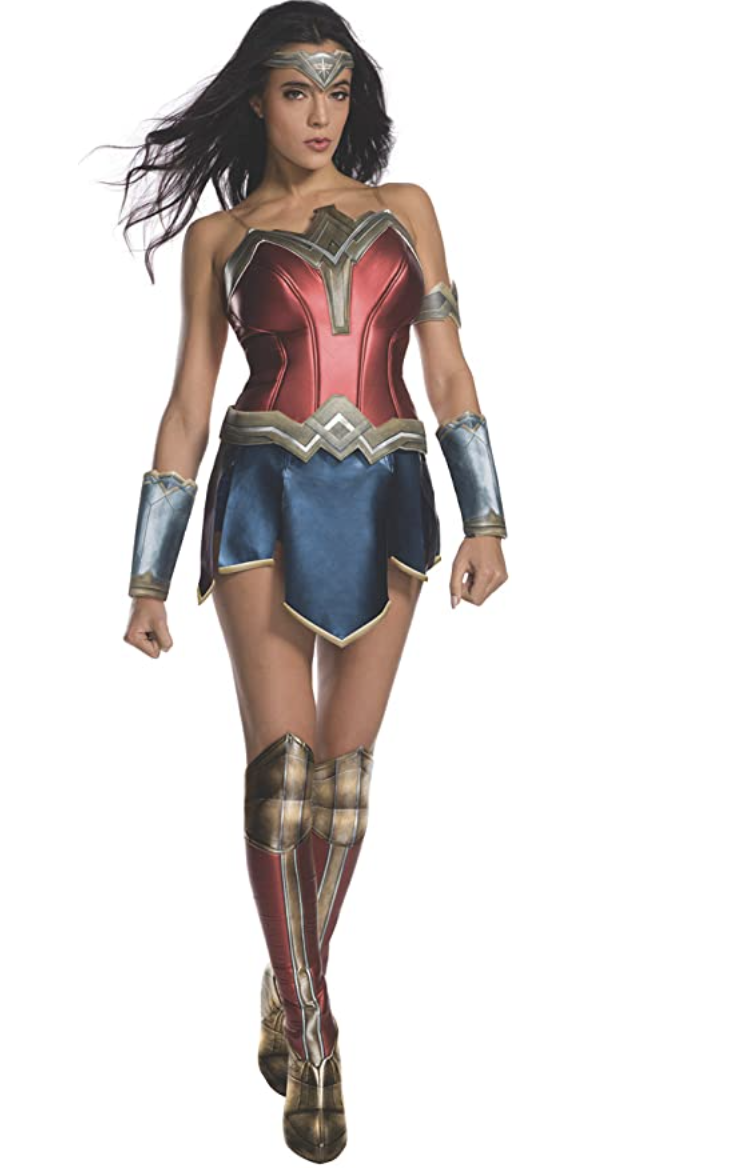 <p><strong>Rubie's</strong></p><p>amazon.com</p><p><strong>$51.74</strong></p><p>Gal Gadot starred as the ever-powerful Wonder Woman in 2017, but anyone can rock her powerful uniform. </p>