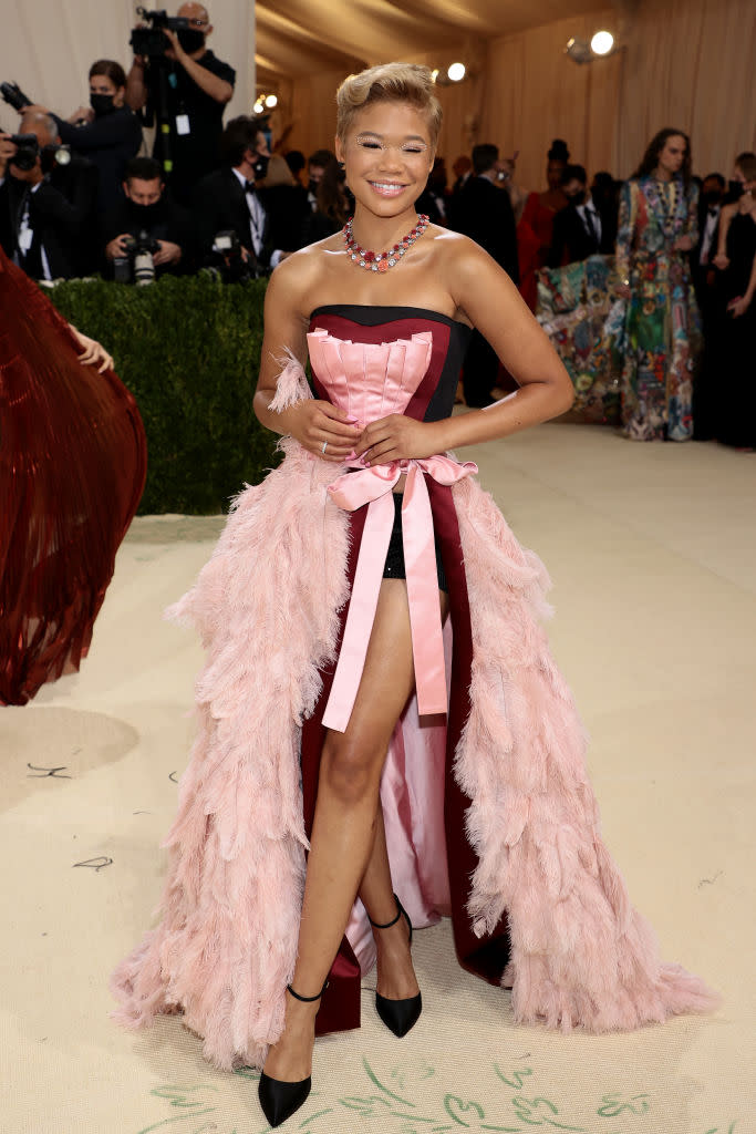 Storm Reid at the 2021 Met Gala