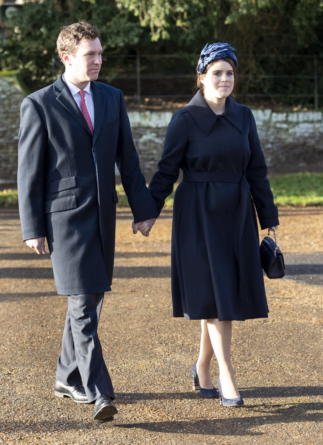 princess eugenie The Royal Family Attend Church On Christmas Day