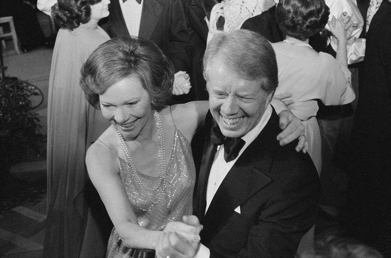 FILE PHOTO: President Jimmy Carter and first lady Rosalynn Carter