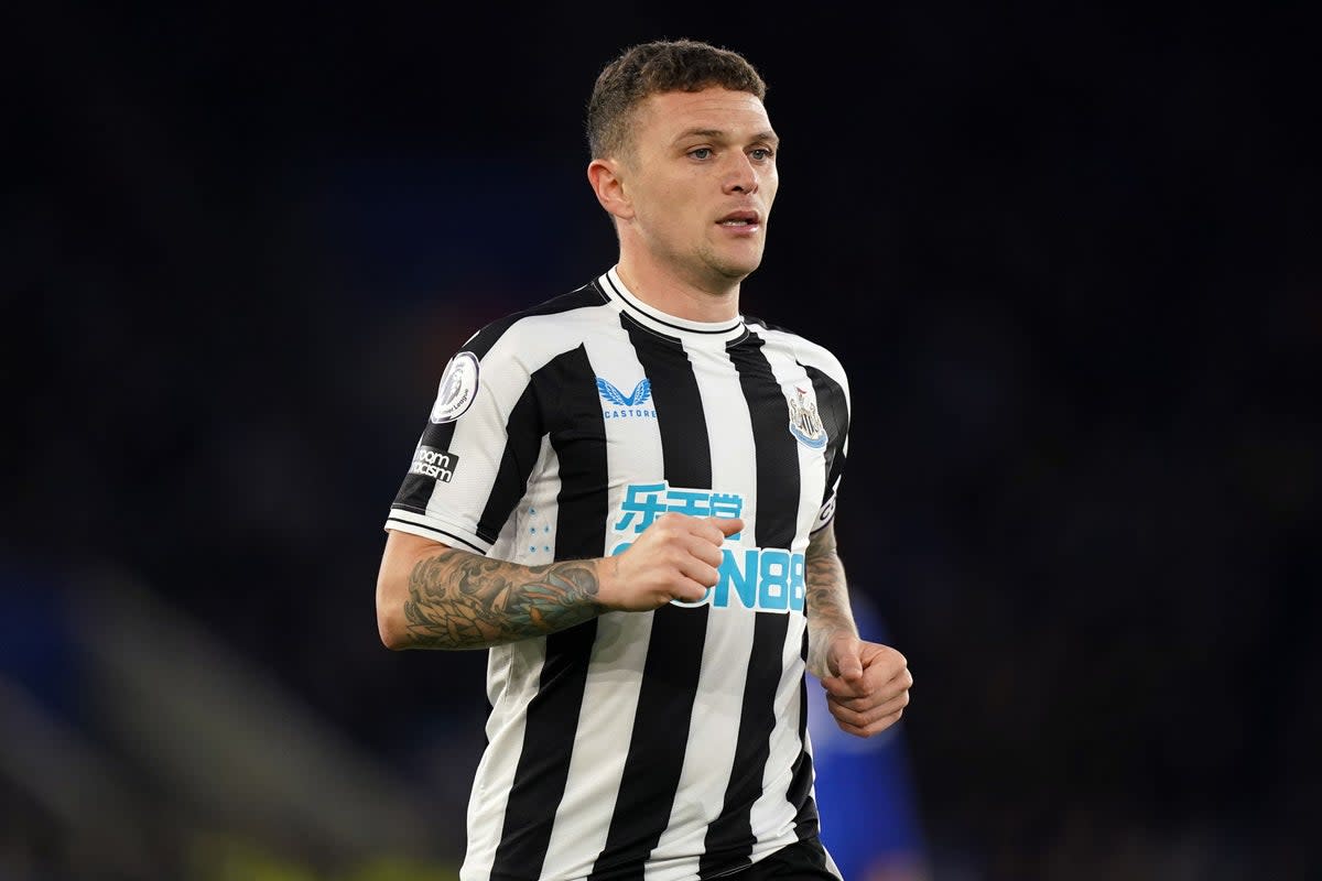 Kieran Trippier feels his decision to join Newcastle has been vindicated (Mike Egerton/PA) (PA Wire)