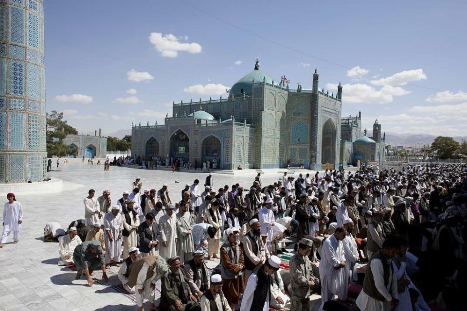 Mazar e Sharif Mosque Afghanistan