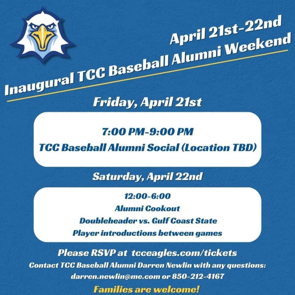 Tallahassee Community College Inaugural Baseball Alumni Weekend