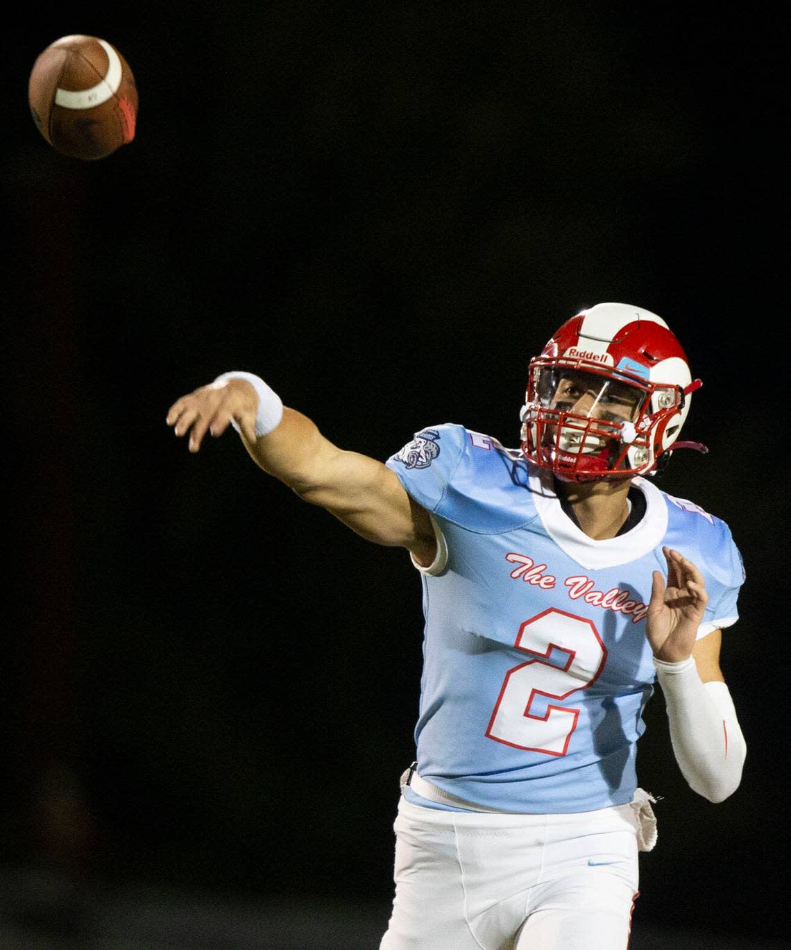 West Valley’s Skyler Cassel has been one of the top quarterbacks in the state in the 2022 season.