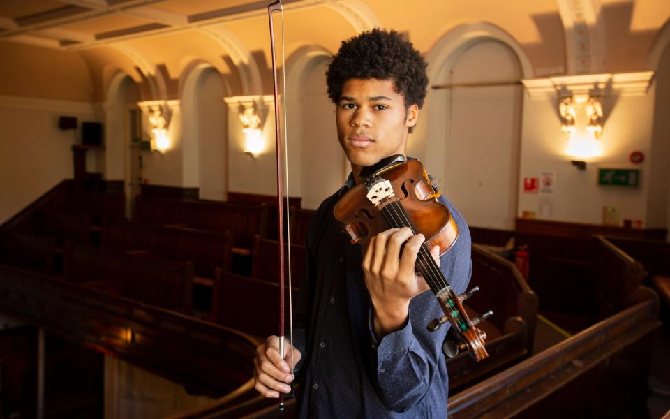 Violinist Braimah Kanneh-Mason