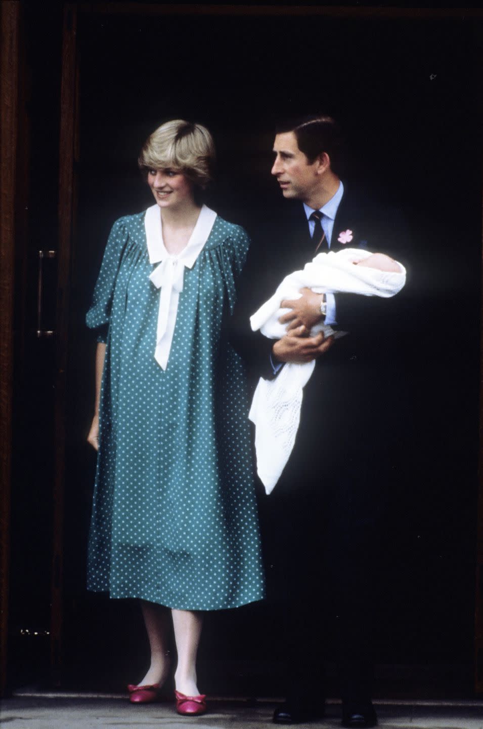 Princess Diana welcomes her first son, William.