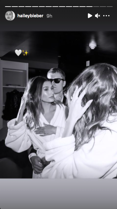 Justin and Hailey Bieber