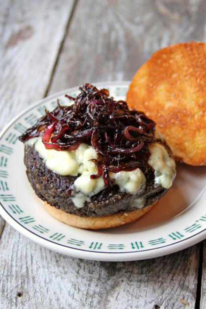 portobello burger - saveur.com