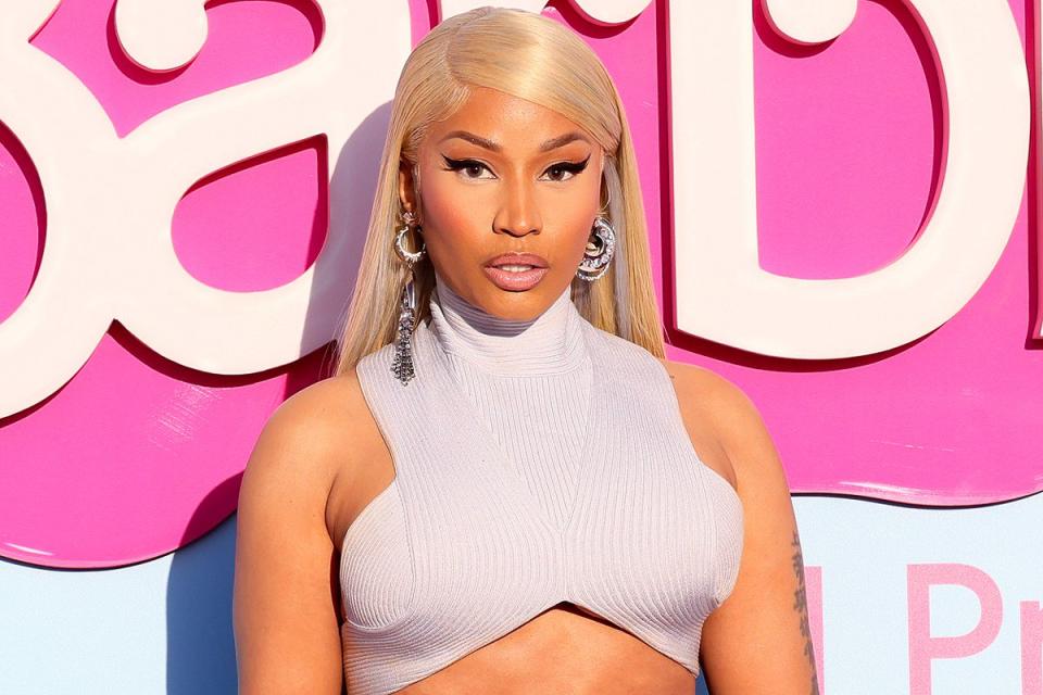 <p>Rodin Eckenroth/WireImage</p> Nicki Minaj in Los Angeles in July 2023