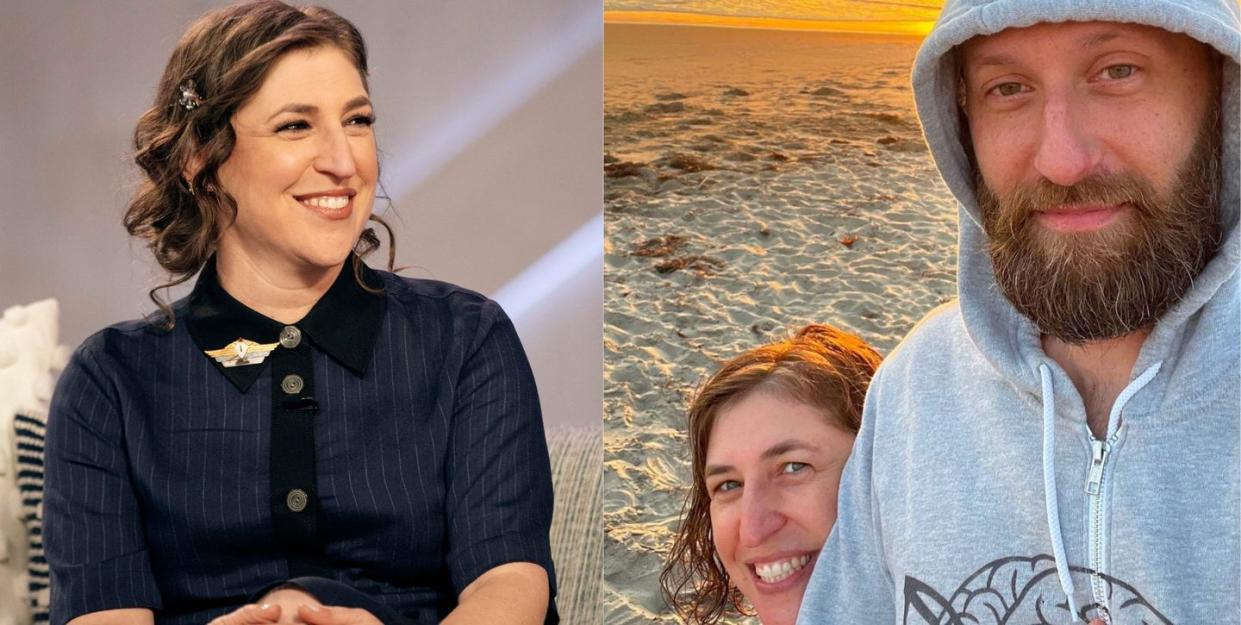 big bang theory mayim bialik podcast boyfriend instagram