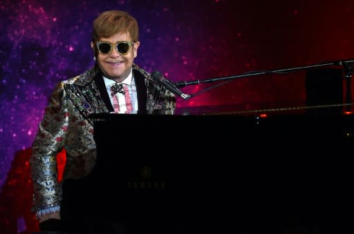 Sir Elton John, 72, rocketed to stardom through a combination of virtuoso musical talent, flamboyant performances and unforgettable pop songs