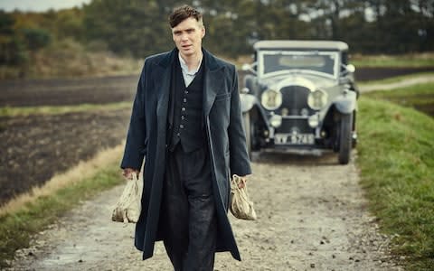 Cillian Murphy in Peaky Blinders - Credit: Robert Viglasky