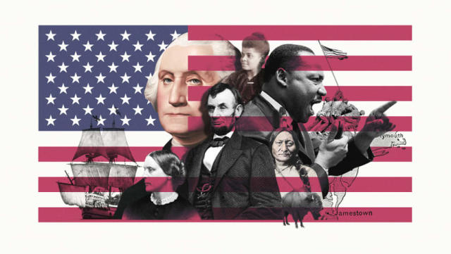 american history collage