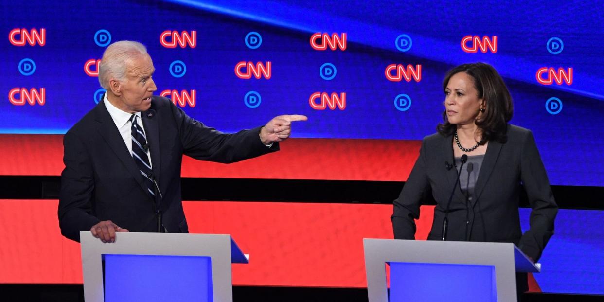 Joe Biden and Kamala Harris