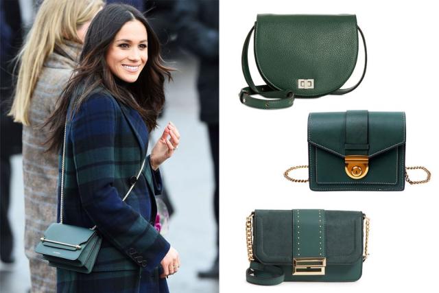 Kate Middleton and Meghan Markle Can't Stop Carrying Tiny Handbags — Shop  the Look for Cheap!