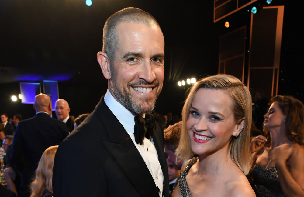 Jim Toth And Reese Witherspoon - 26th SAGAs - The Shrine Auditorium - LA - January 19th 2020 - Getty