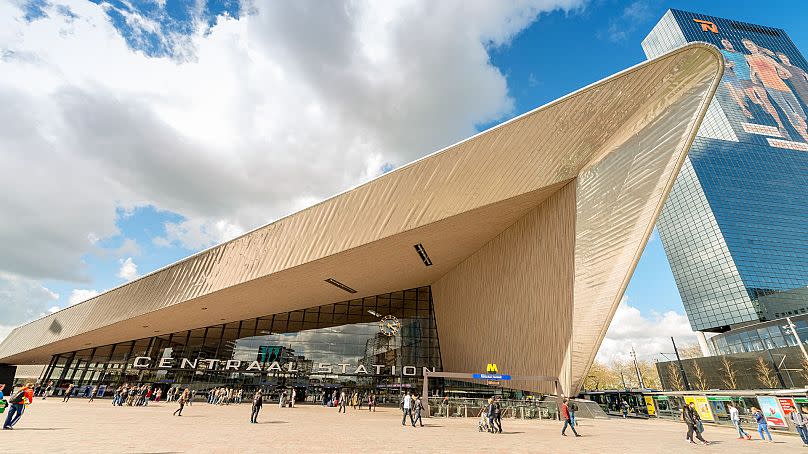 Rotterdam Centraal Station in Rotterdam, Niederlande