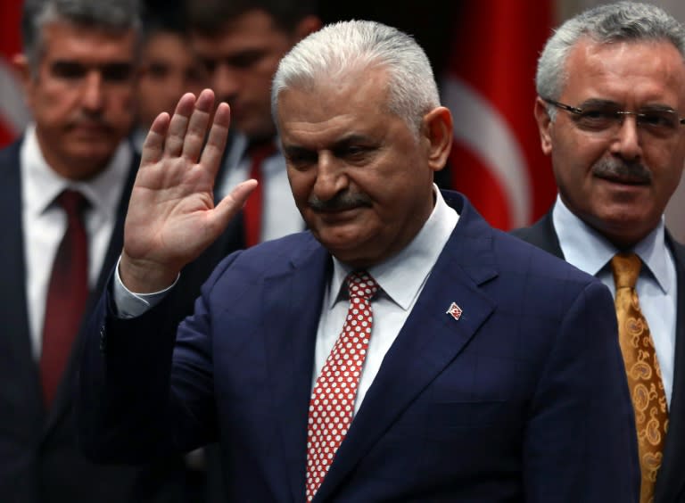 Turkish Transport Minister Binali Yildirim will become the new premier after he was appointed chairman of the ruling AKP (Justice and Development Party) at a meeting in Ankara, on May 19, 2016