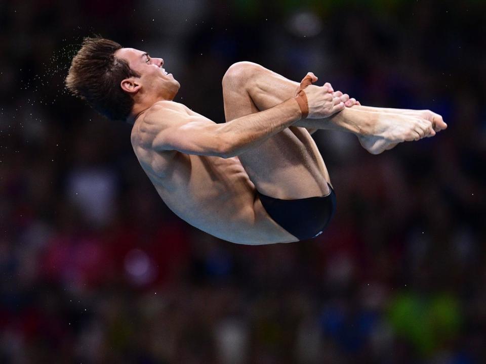 Daley in action at the World Championships (Getty)