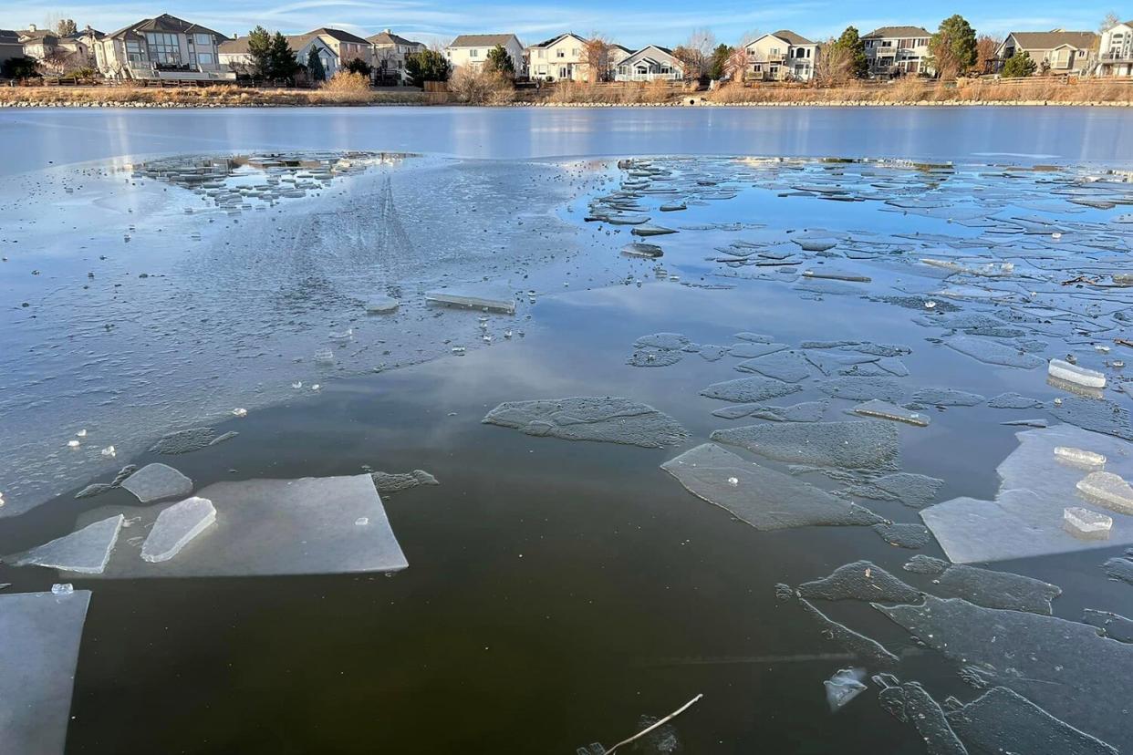 Teen Dies, 3 Others Rescued After Falling Through Ice of a Frozen Pond in Colorado