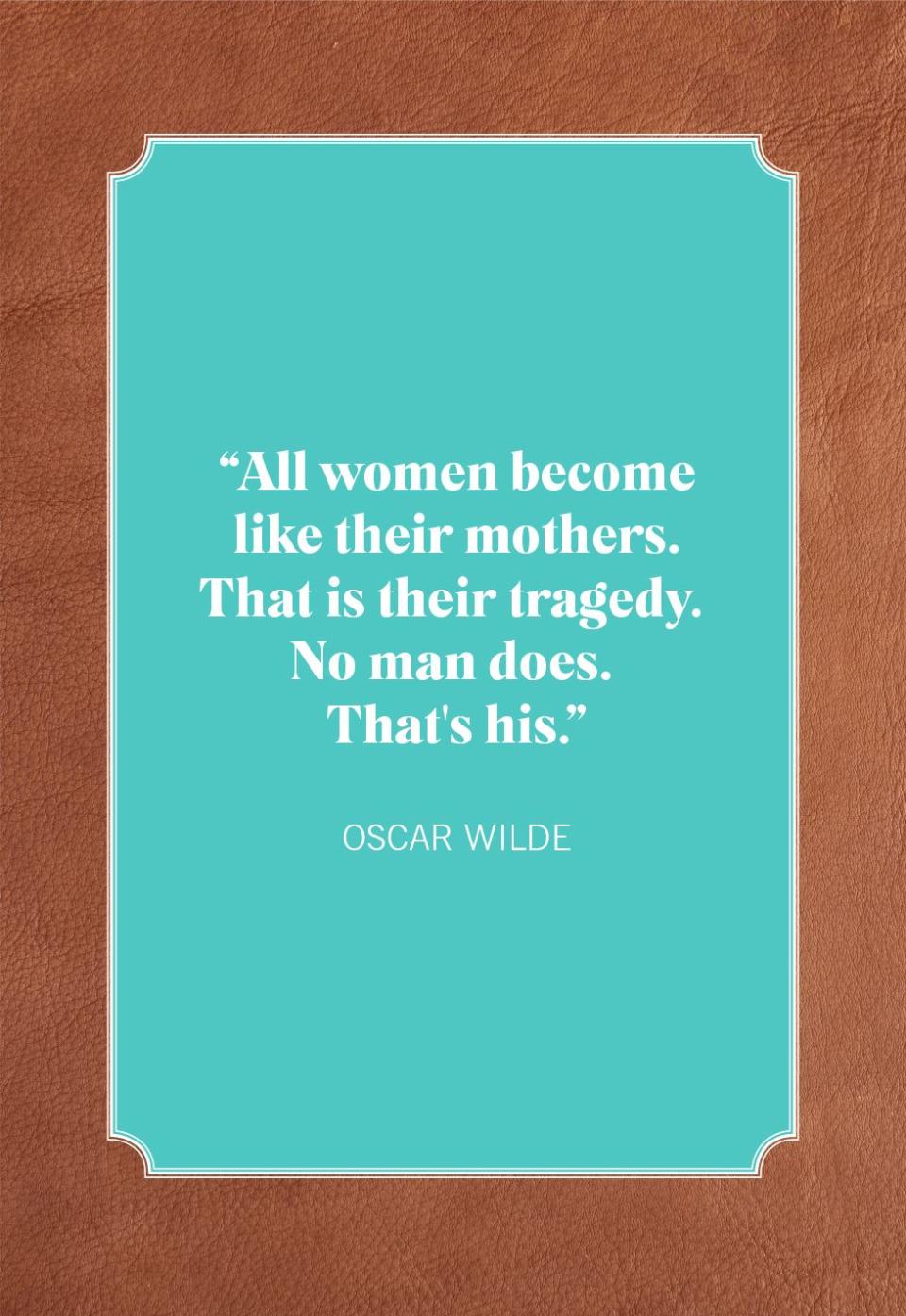 mother son quotes wilde