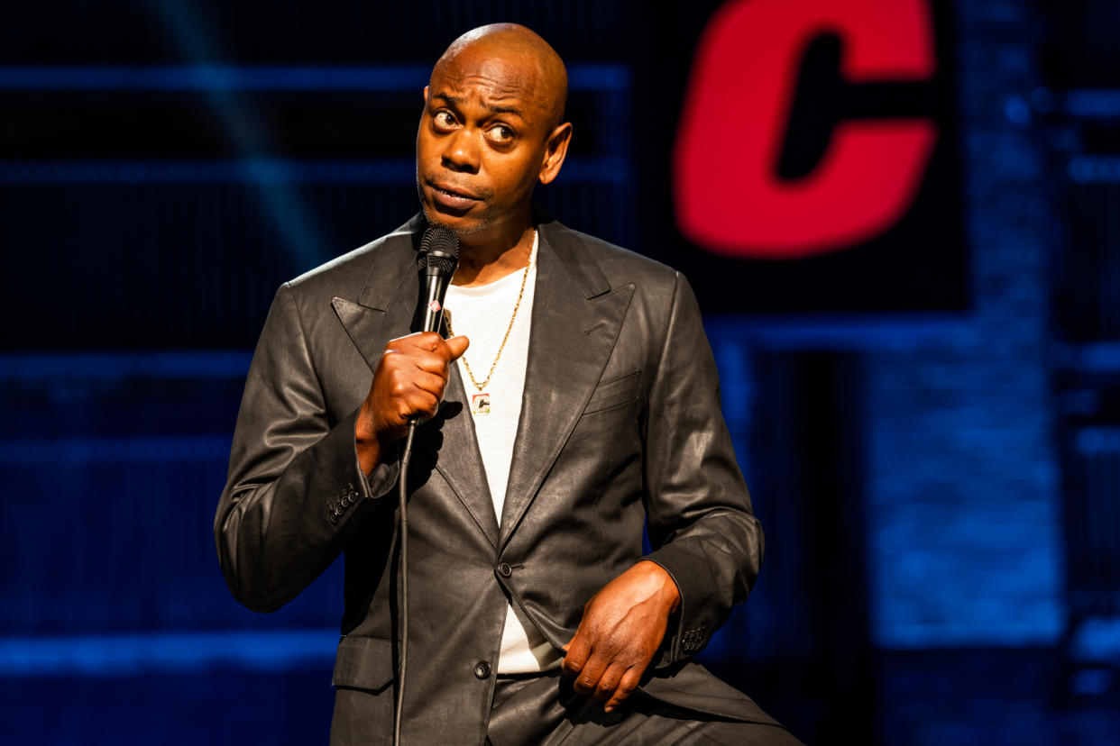 Dave Chappelle: The Closer. c. Mathieu Bitton - Credit: Mathieu Bitton/Netflix